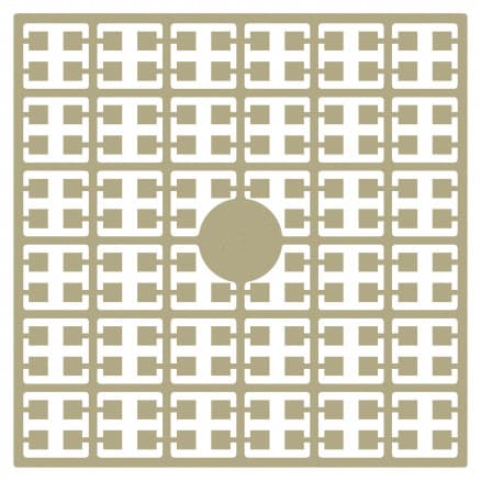 Pixelhobby Midi Pärlor 233 Ljus Beige Brun 2x2mm - 140 pixels