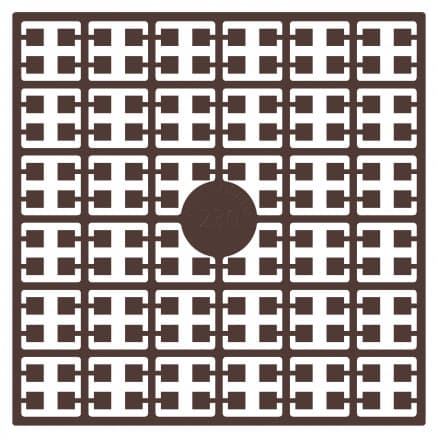 Pixelhobby Midi Pärlor 230 Extra mörk hudfärg 2x2mm - 140 pixels
