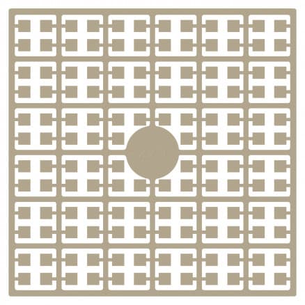Pixelhobby Midi Pärlor 229 Ljus matt Brun 2x2mm - 140 pixels