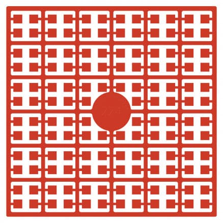Pixelhobby Midi Pärlor 224 Ljus Orangeröd 2x2mm - 140 pixels