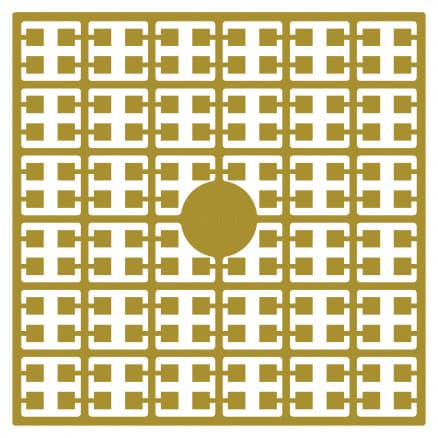 Pixelhobby Midi Pärlor 219 Mörkgul 2x2mm - 140 pixels