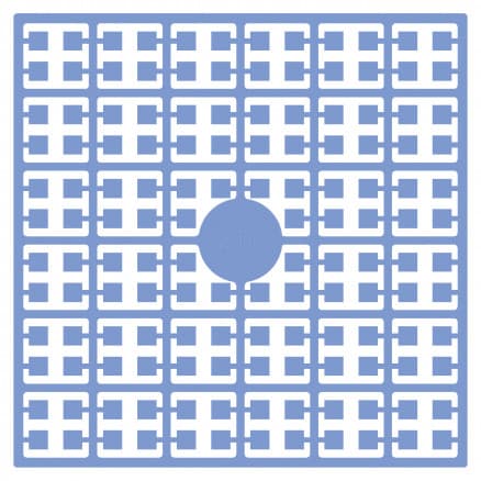 Pixelhobby Midi Pärlor 216 Ljus Turkosblå 2x2mm - 140 pixels
