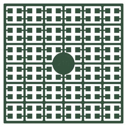 Pixelhobby Midi Pärlor 210 Extra mörk Dov Grön 2x2mm - 140 pixels