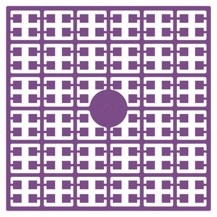 Pixelhobby Midi Pärlor 207 Mörk Violett 2x2mm - 140 pixels