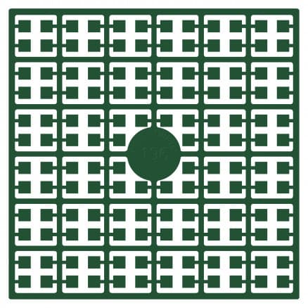 Pixelhobby Midi Pärlor 196 Mörk Gräsgrön 2x2mm - 140 pixels