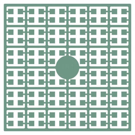 Pixelhobby Midi Pärlor 194 Skiffergrön 2x2mm - 140 pixels