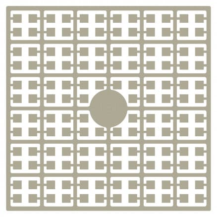 Pixelhobby Midi Pärlor 191 Mörk Dov Grågrön 2x2mm - 140 pixels