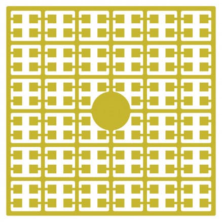 Pixelhobby Midi Pärlor 181 Mörk Citrongul 2x2mm - 140 pixels