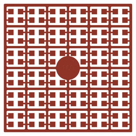 Pixelhobby Midi Pärlor 160 Mörk Terracotta 2x2mm - 140 pixels