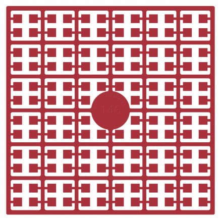 Pixelhobby Midi Pärlor 146 Mörk Ros 2x2mm - 140 pixels