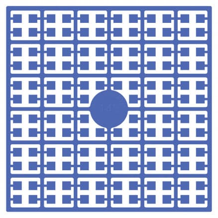 Pixelhobby Midi Pärlor 145 Ljus Marinblå 2x2mm - 140 pixels