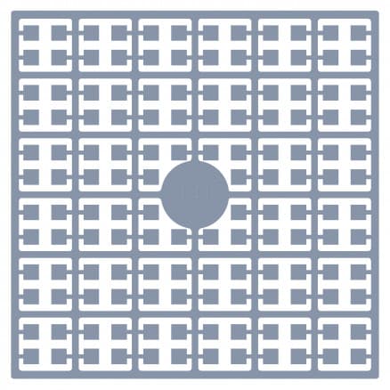 Pixelhobby Midi Pärlor 141 Ljus Stålgrå 2x2mm - 140 pixels