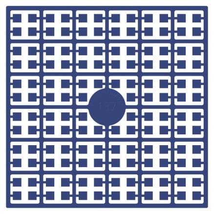 Pixelhobby Midi Pärlor 137 Mellan Marinblå 2x2mm - 140 pixels