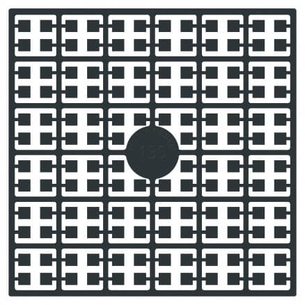 Pixelhobby Midi Pärlor 135 Antracit Svart 2x2mm - 140 pixels
