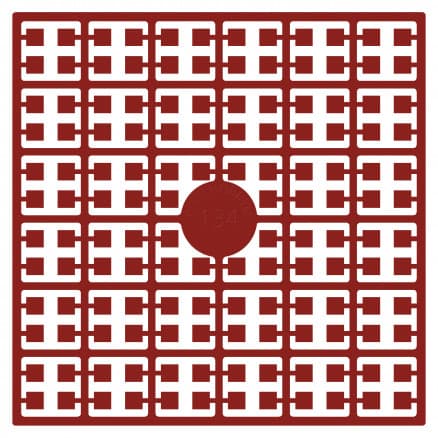 Pixelhobby Midi Pärlor 134 Mörk Rosa 2x2mm - 140 pixels