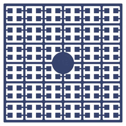 Pixelhobby Midi Pärlor 113 Mörk Gråblå 2x2mm - 140 pixels