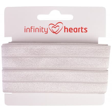 Infinity Hearts Vikresår 20mm 007 Ljusgrå - 5m