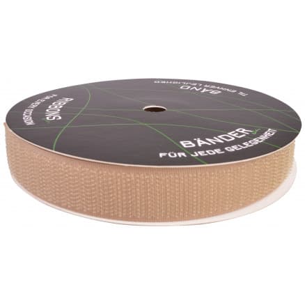 Balsløw Kardborreband Hane/Hook 20mm 17 Beige - 5m