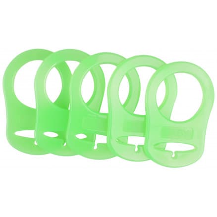 Infinity Hearts Napphållare Adapter Grön 5x3cm - 5 st
