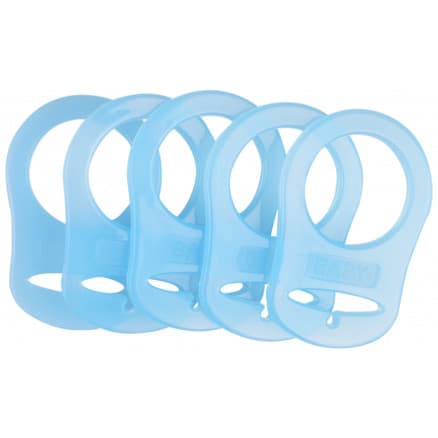 Infinity Hearts Napphållare Adapter Blå 5x3cm - 5 st