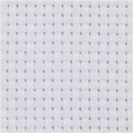 Aida broderiväv, stl. 50x50 cm, vit, 35 cm per 10 cm, 1 st.