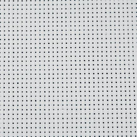 Aida broderiväv Vit 43 rutor per 10 cm - 1,5x3 m