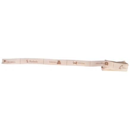Infinity Hearts Tygband/Labelband Handmade ass. figurer 15mm - 3 meter