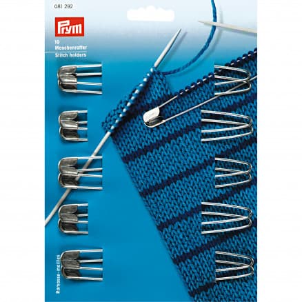 Prym Maskhållare Stål Silver 13,5cm - 10 st