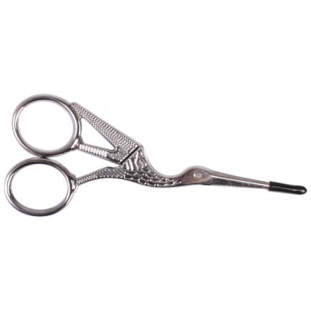 Infinity Hearts Broderisax Stork Silver 11,5cm - 1 st
