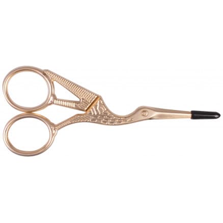 Infinity Hearts Broderisax Stork Guld 11,5cm - 1 st