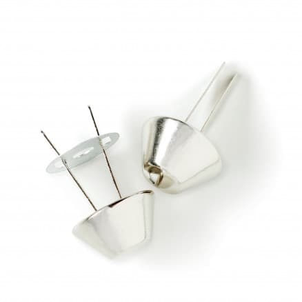 Prym Väskfötter Metall Silver Ø15mm - 4 st