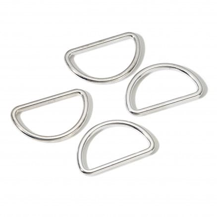 Prym D-ring Zink Silver 25mm - 4 st