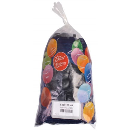 Bini Balloons Ballonger Svart Ø26cm - 100 st