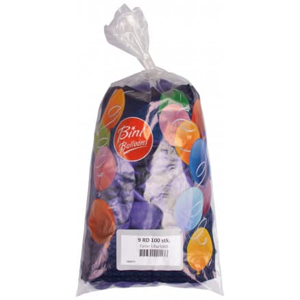 Bini Balloons Ballonger Lila Ø26cm - 100 st