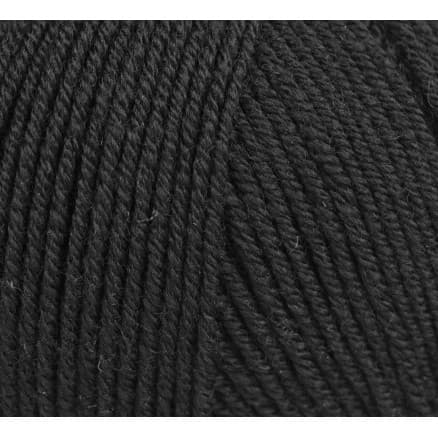 Infinity Hearts Baby Merino Garn Unicolor 01 Svart