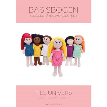 Hæklede påklædningsdukker - Fies univers - Basisbogen - bok av Louise Grimm Hansen