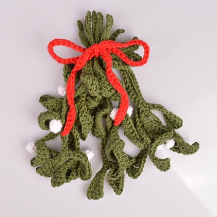 Mistel från Rito Krea - Julpynt Virkmönster 16 cm