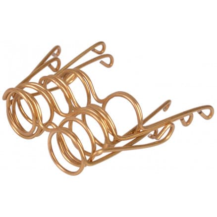 Infinity Hearts Nisse /Dock Glasögon Metall Guld 25mm - 5 st