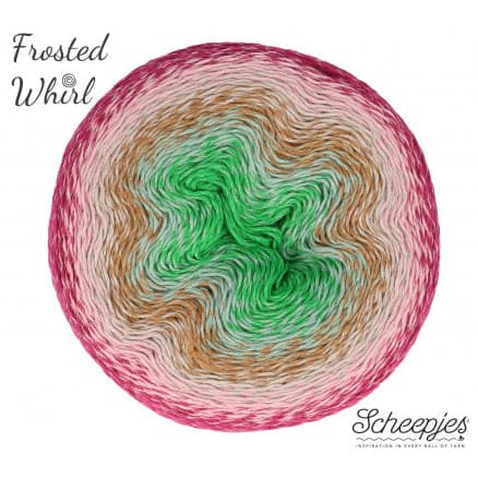 Scheepjes Frosted Whirl Garn Print 322 Skinny Scream