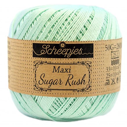 Scheepjes Maxi Sugar Rush Garn Unicolor 385 Crysteline