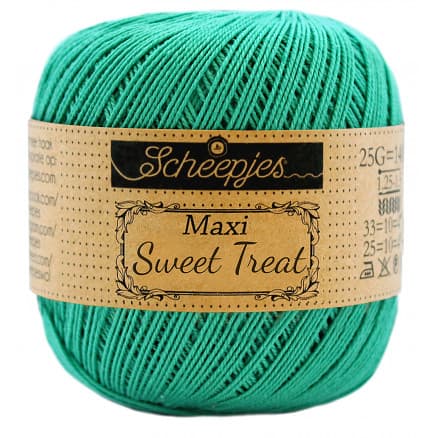 Scheepjes Maxi Sweet Treat Garn Unicolor 514 Jade