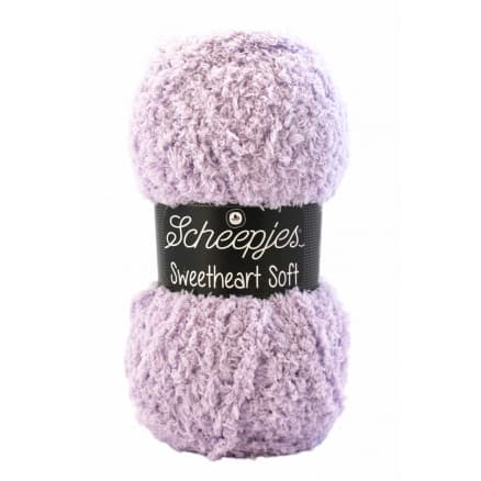 Scheepjes Sweetheart Soft Garn Unicolor 13 Lila