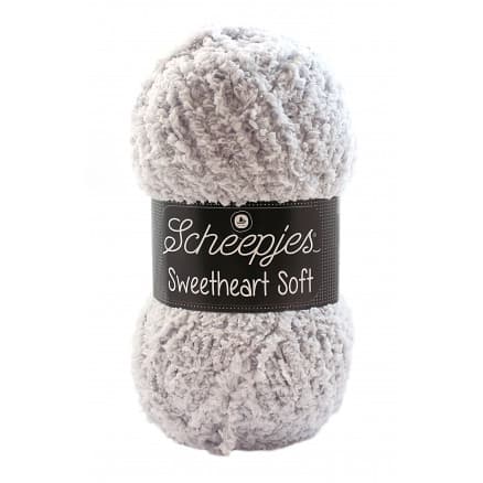 Scheepjes Sweetheart Soft Garn Unicolor 19 Ljus Gråbrun