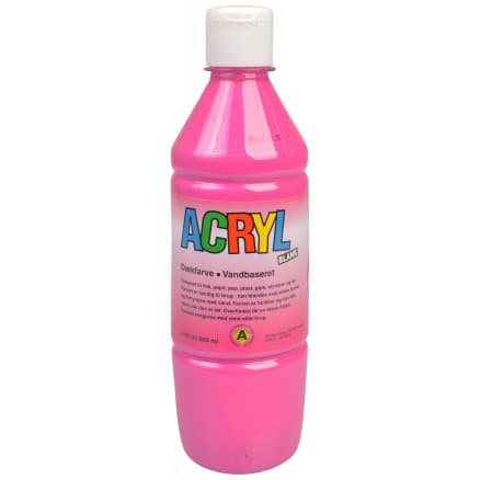 Fantasy Color Hobbyfärg/Akrylfärg Mörkrosa 500ml