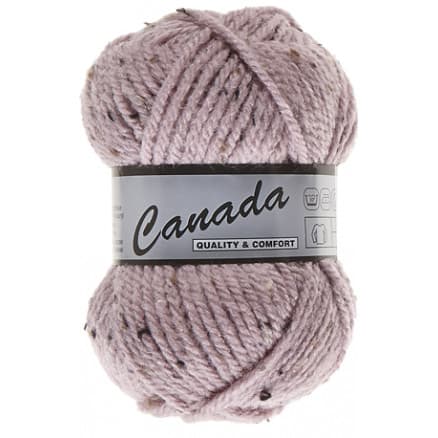Lammy Canada Garn Mix 475 Rosa/Brun