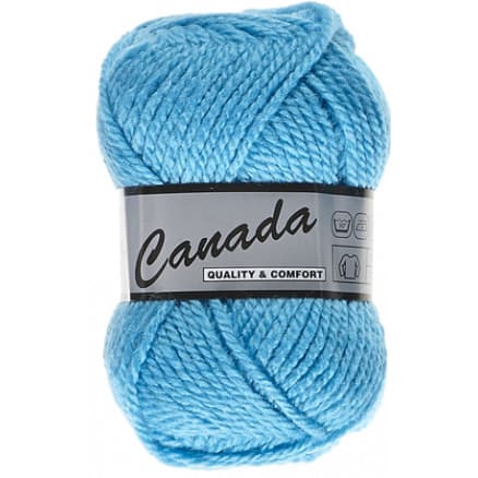 Lammy Canada Garn Unicolor 459 Turkos