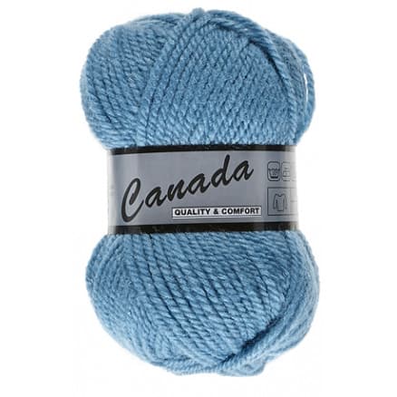 Lammy Canada Garn Unicolor 457 Mörk Turkos