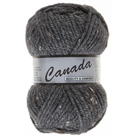 Lammy Canada Garn Mix 425 Mörkgrå/Natur/Brun