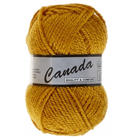 Lammy Canada Garn Unicolor 350 Senap