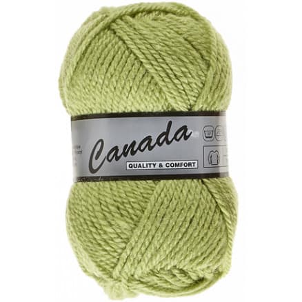 Lammy Canada Garn Unicolor 277 Limegrön